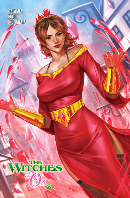 The Witches of Oz #2 (18+) "The Ruby Witch (Clothed)" Hibren Cover C
