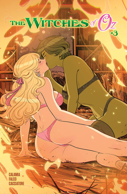 The Witches of Oz #3 (18+) "Burning Passion (LINGERIE)" Luana Vecchio Cover F