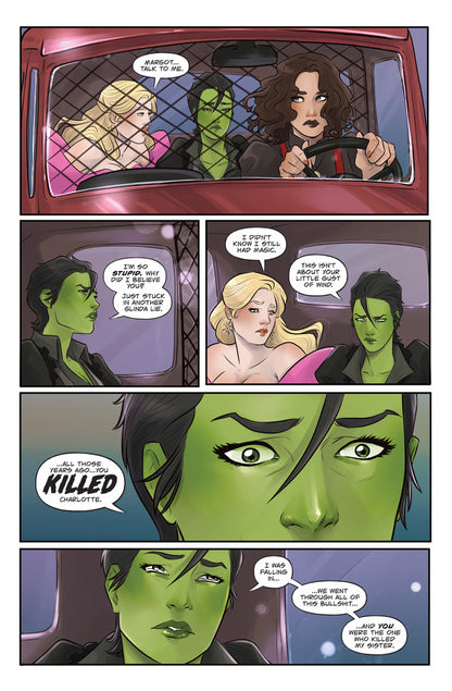 The Witches of Oz #4 (18+) "Checking Out? (SWEET)" Baldemar Rivas Cover B