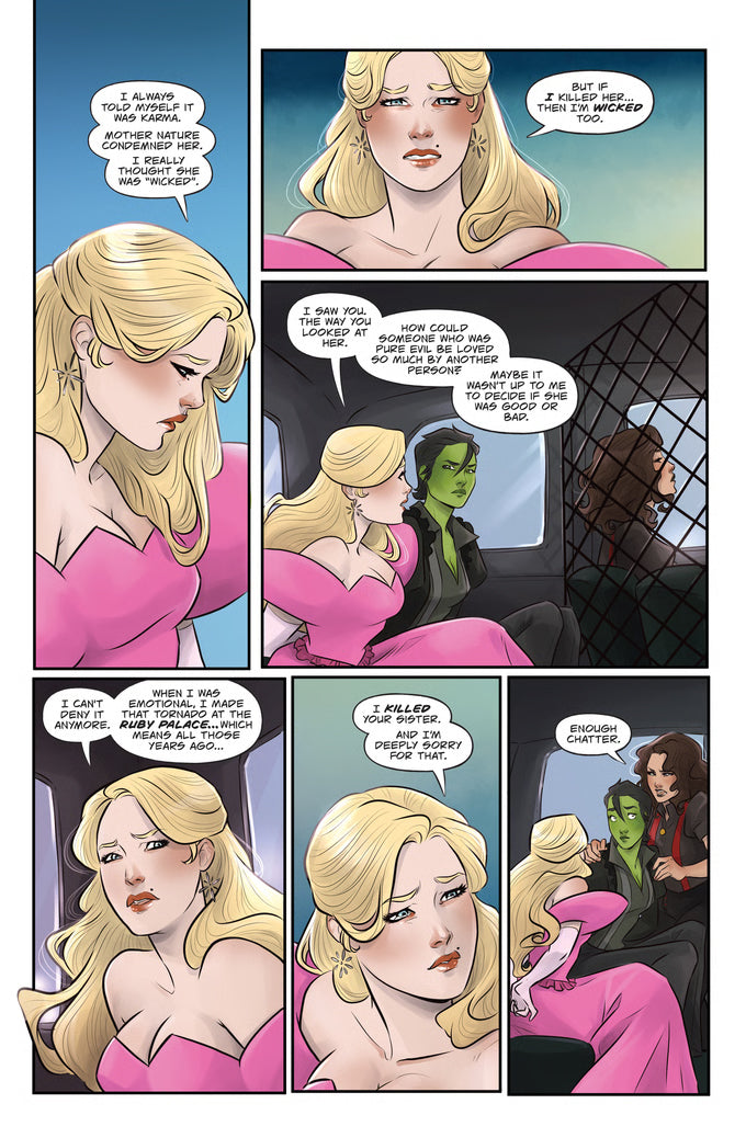 The Witches of Oz #4 (18+) "Checking Out? (SWEET)" Baldemar Rivas Cover B