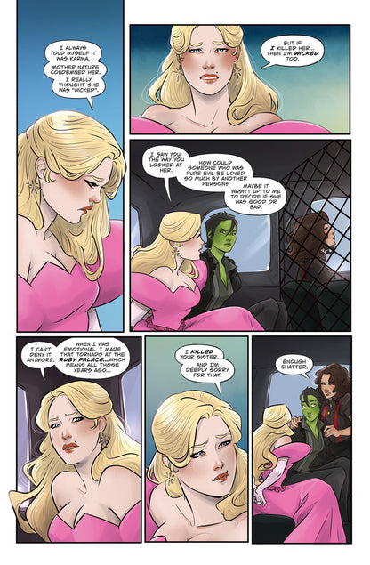 The Witches of Oz #4 (18+) "Checking Out? (SWEET)" Baldemar Rivas Cover B