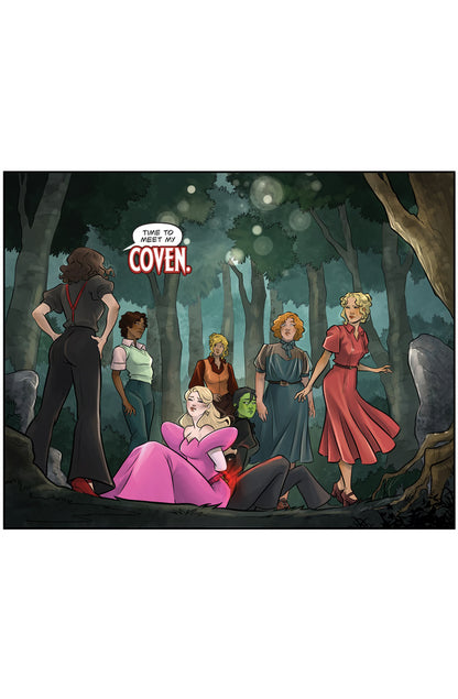 The Witches of Oz #4 (18+) "Checking Out? (SWEET)" Baldemar Rivas Cover B