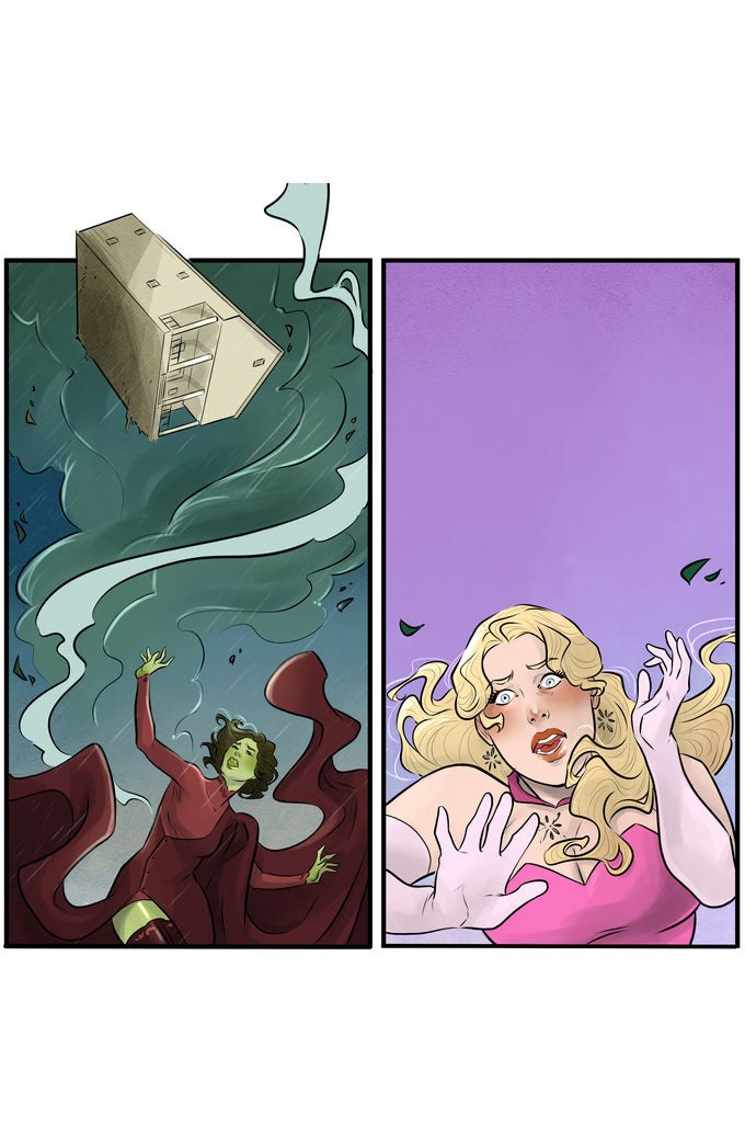 The Witches of Oz #4 (18+) "Checking Out? (SWEET)" Baldemar Rivas Cover B