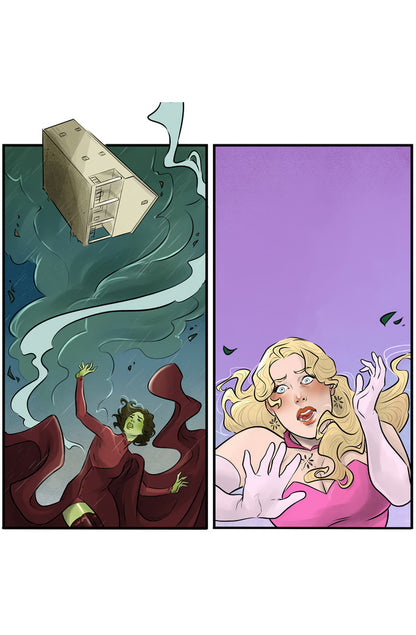 The Witches of Oz #4 (18+) "Checking Out? (SWEET)" Baldemar Rivas Cover B