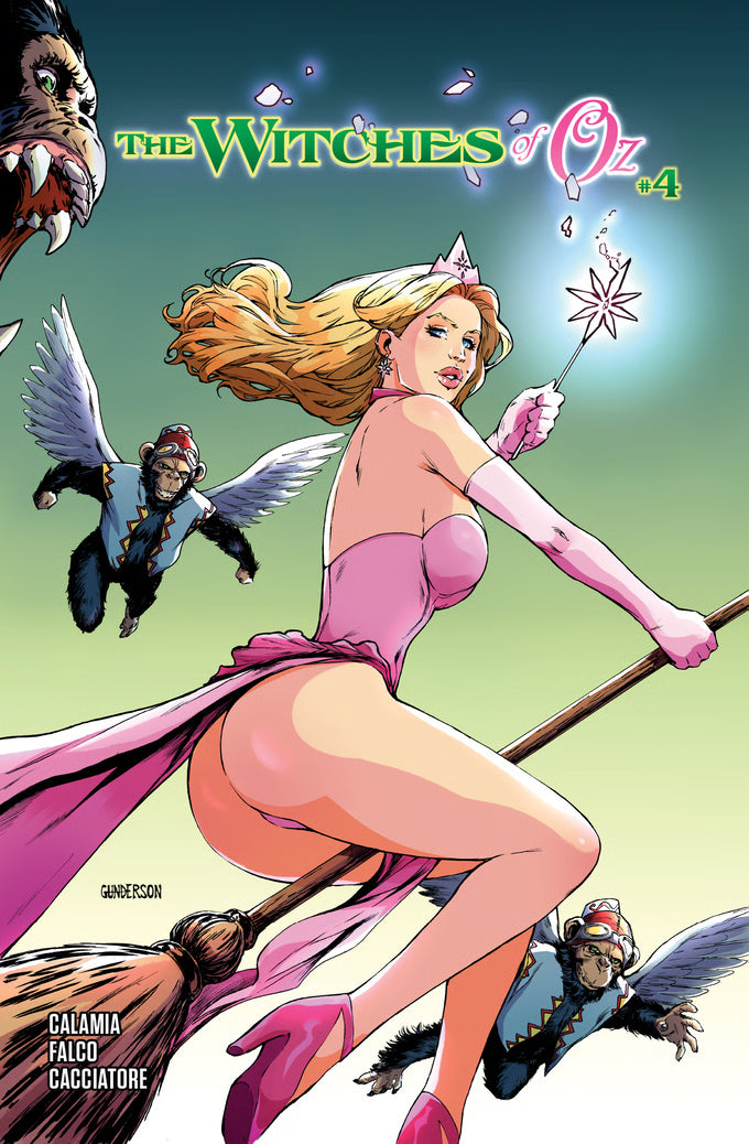The Witches of Oz #4 (18+) "Monkeying Around (SWEET)" Jordan Gunderson Cover D