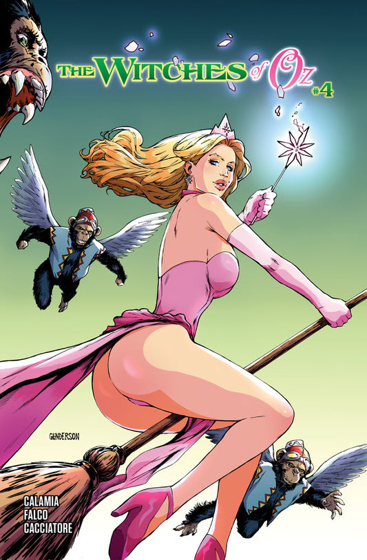 The Witches of Oz #4 (18+) "Monkeying Around (SWEET)" Jordan Gunderson Cover D