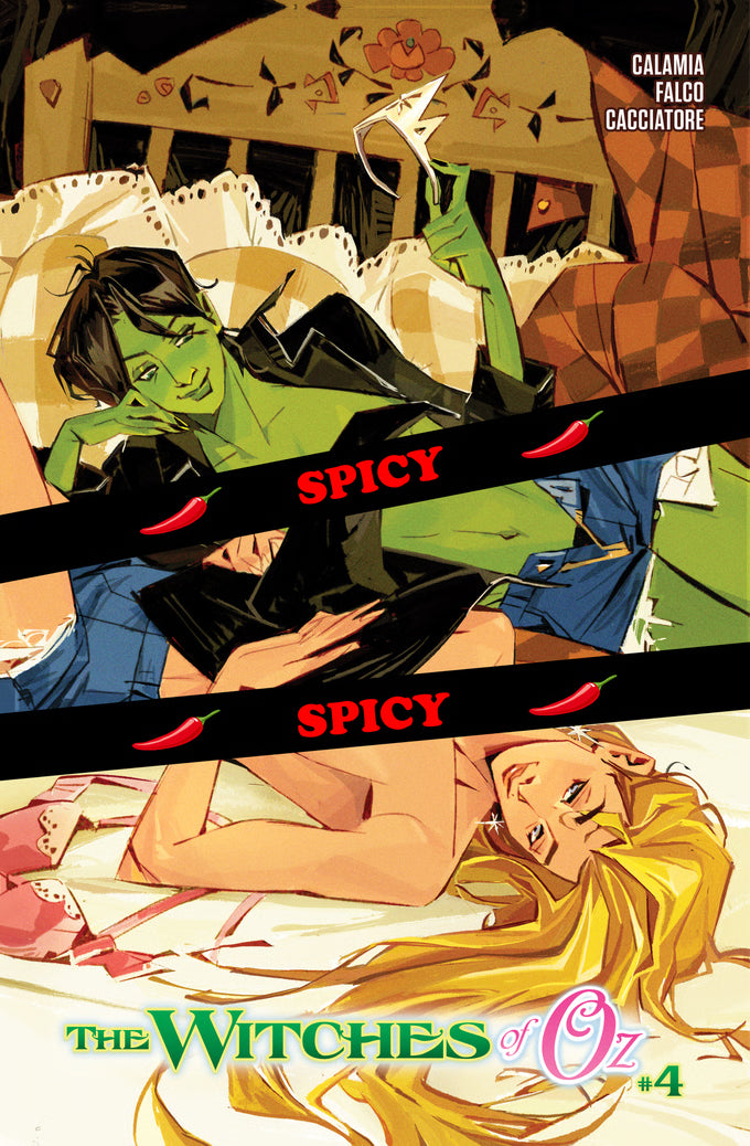 The Witches of Oz #4 (18+) "Away With the Flannel (SPICY)" Vicky Chen/Crowwkui Cover F