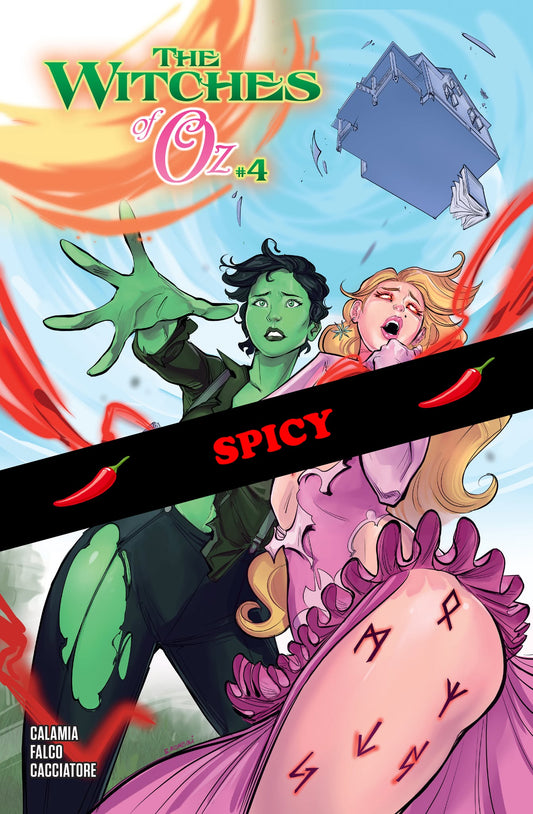The Witches of Oz #4 (18+) "Cursed Weather (SPICY)" Elisa Romboli Cover I