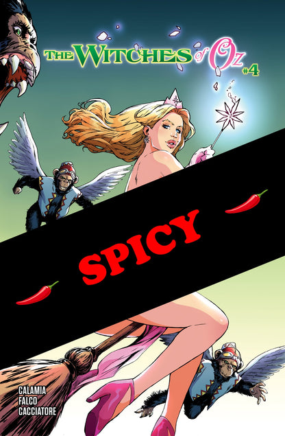 The Witches of Oz #4 (18+) "Monkeying Around (SPICY)" Jordan Gunderson Cover J