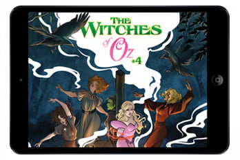 The Witches of Oz #4 (18+) "Checking Out? (SWEET)" Baldemar Rivas Cover B