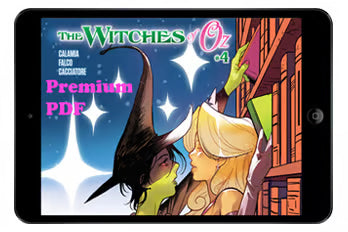 The Witches of Oz #4 (18+) "Checking Out? (SWEET)" Baldemar Rivas Cover B